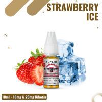 Elf Bar Elfliq 10ml - Strawberry Ice - Nikotinsalz