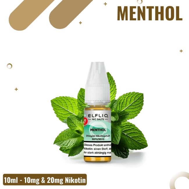 Elf Bar Elfliq 10ml - Menthol - NIkotinsalz