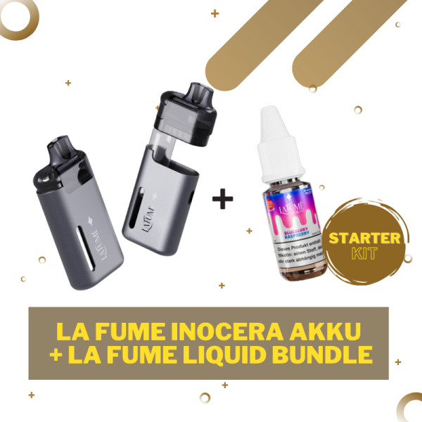 Starterkit - La Fume Inocera Akku + Liquid Bundle