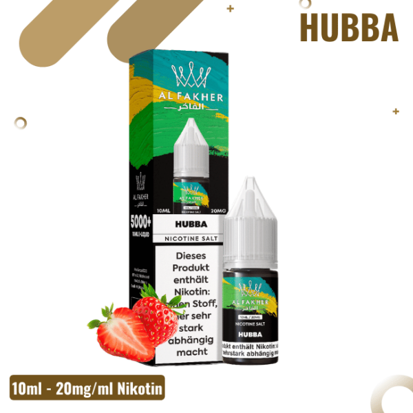 Al Fakher Liquid 10ml - Hubba - 20mg Nikotin