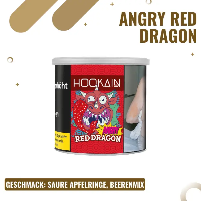 Hookain 200g - Angry Red Dragon