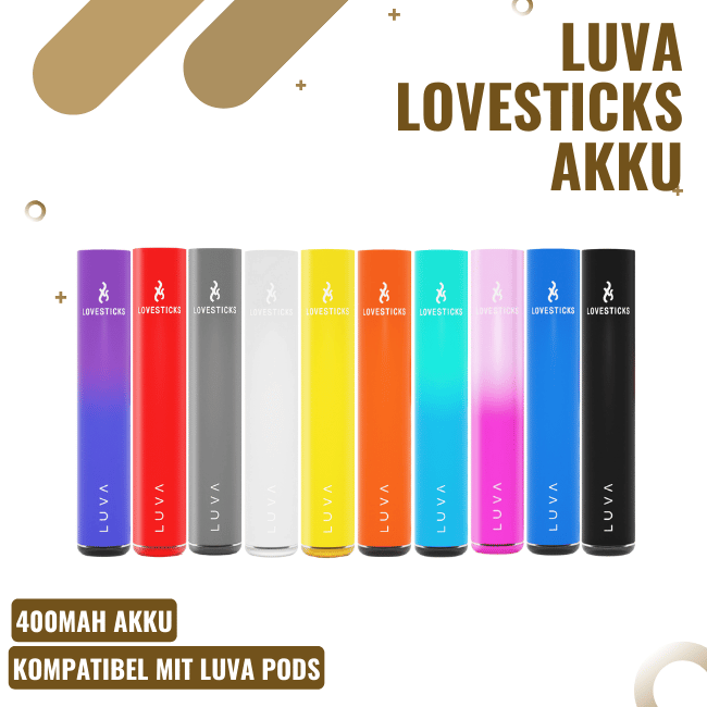 Lovestick Luva Akku - Alle Farben