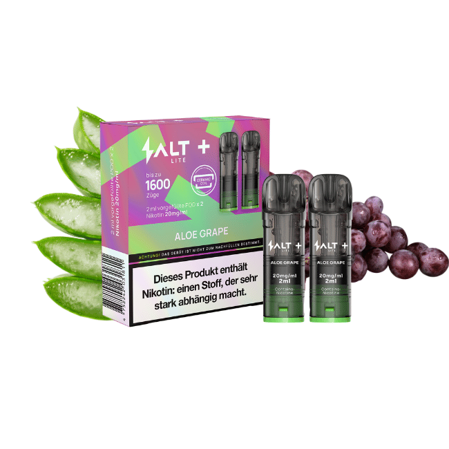 Salt+ Lite Pods - Aloe Grape - 2er Pack