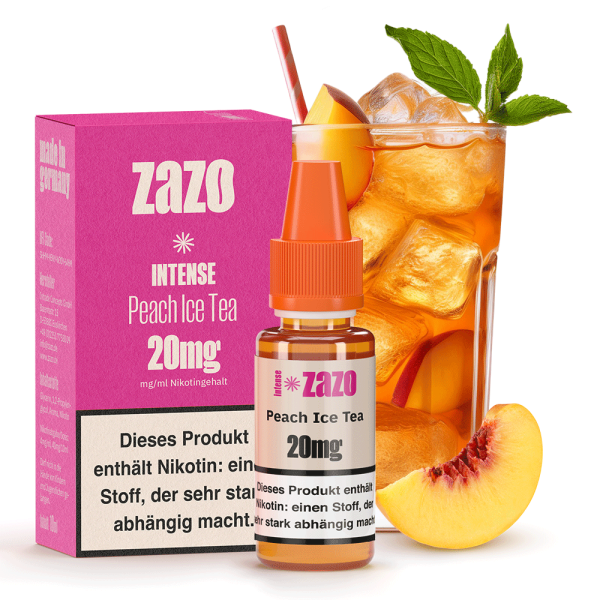 Zazo Intense Liquid - Peach Ice Tea