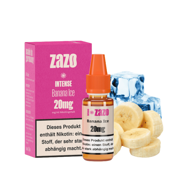 Zazo Intense Liquid - Banana Ice - 20mg Nikotin