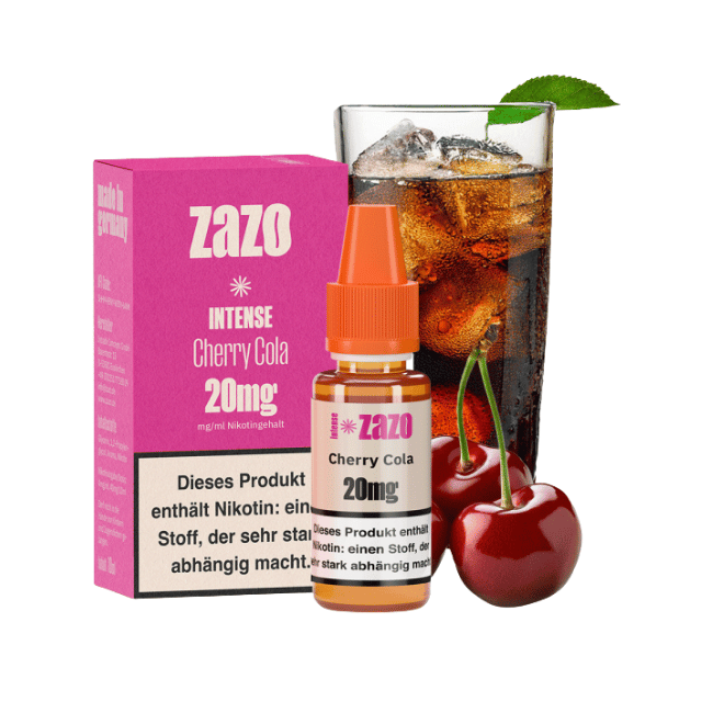 Zazo Intense Liquid - Cherry Cola - 20mg Nikotin