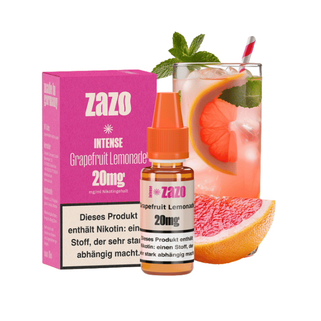 Zazo Intense Liquid - Grapefruit Lemonade - 10mg Nikotin