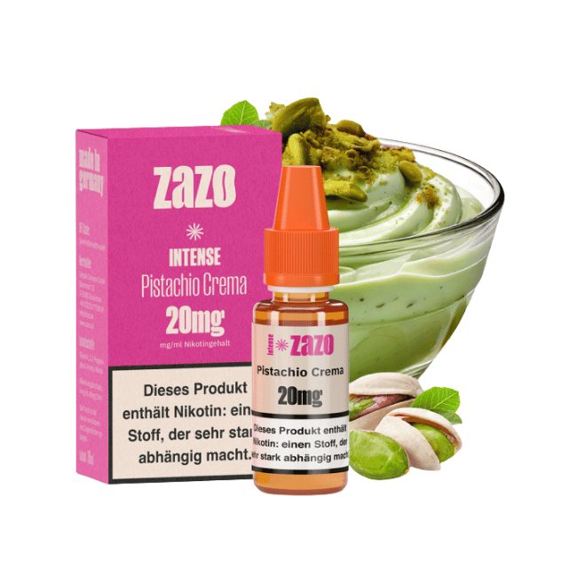 Zazo Intense Liquid - Pistacchio Crema - 10mg Nikotin