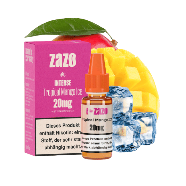 Zazo Intense Liquid - Tropical Mango Ice - 20mg Nikotin