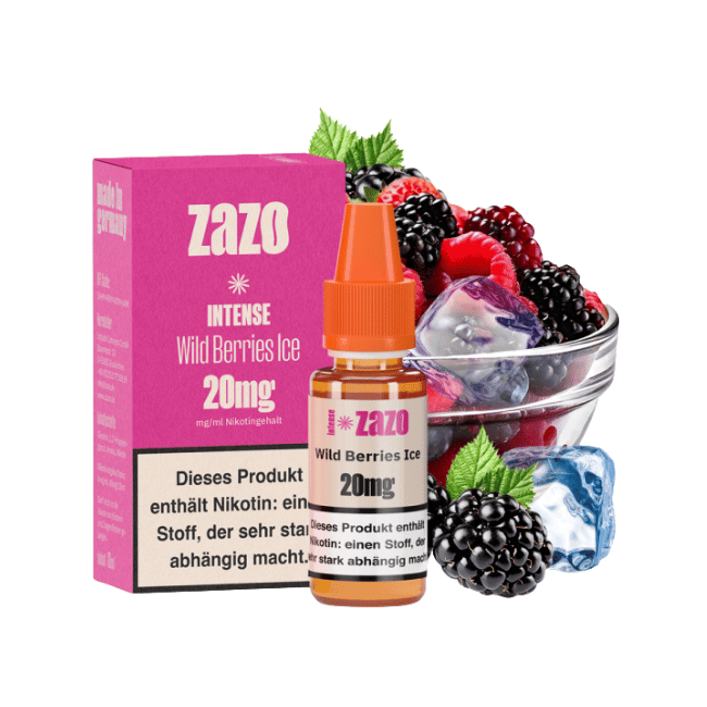 Zazo Intense Liquid - Wild Berries Ice - 20mg Nikotin