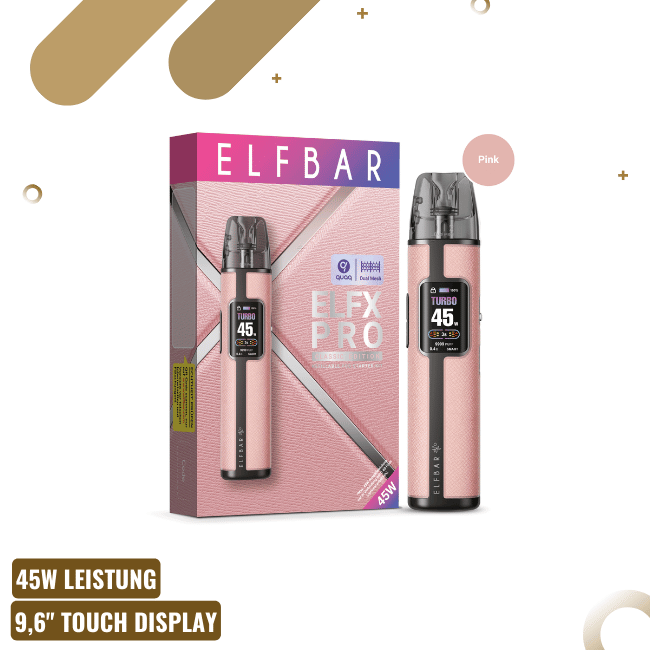 Elf Bar ELFX PRO - POD Kit - Pink