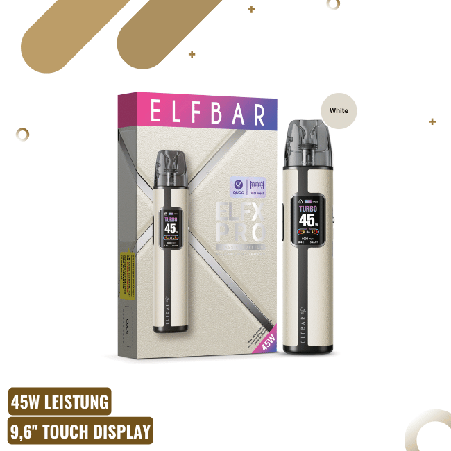 Elf Bar ELFX PRO - POD Kit - White