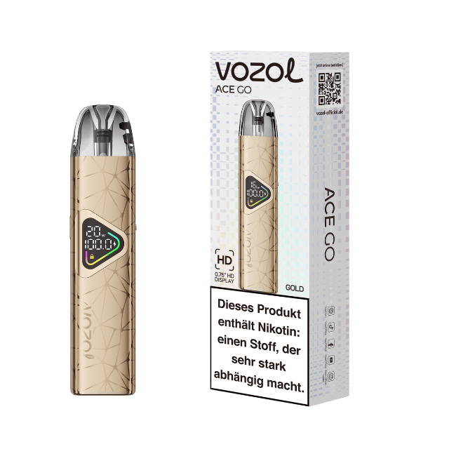 Vozol Ace Go - POD Kit - Gold
