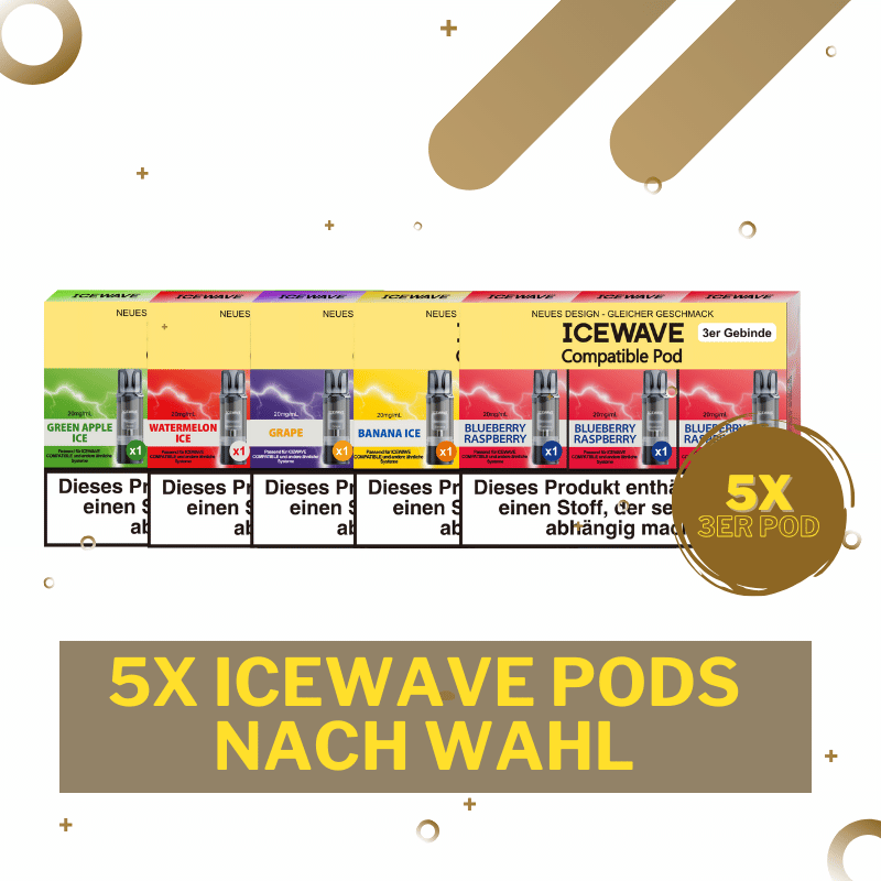 Icewave POD Bundle - 5x 3er Pack