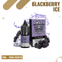 Owliq NicSalt 10ml - Blackberry Ice