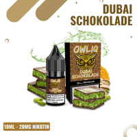 Owliq NicSalt 10ml - Dubai Schokolade