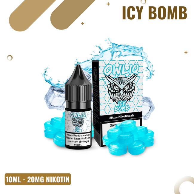 Owliq NicSalt 10ml - Icy Bomb