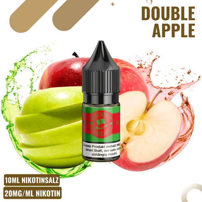 Don Cristo NicSalt Liquid 10ml - Double Apple - 20mg Nikotin