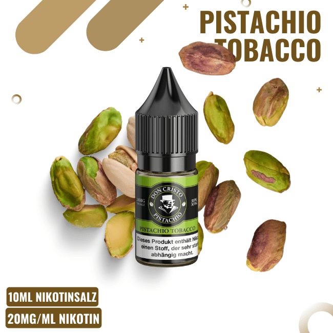 Don Cristo NicSalt Liquid 10ml - Pistachio Tobacco - 20mg...