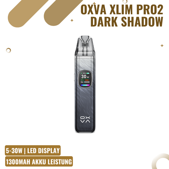 OXVA Xlim Pro 2 - Pod Kit - Dark Shadow