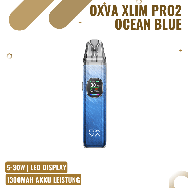 OXVA Xlim Pro 2 - Pod Kit - Ocean Blue