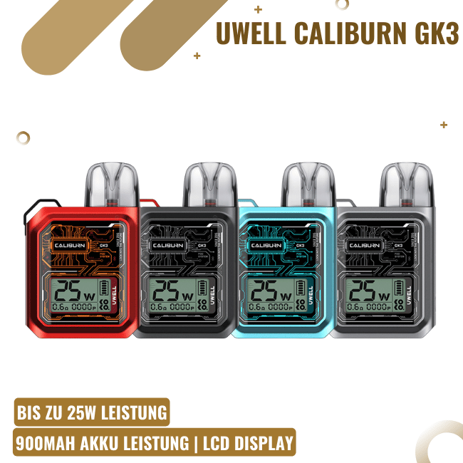Uwell Caliburn GK3 Pod Kit