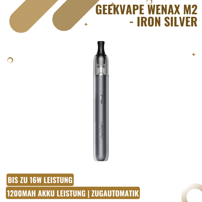 Geekvape Wenax M2 - Iron Silver - Pod Kit