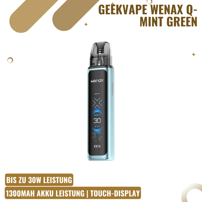 Geekvape Wenax Q Ultra - Mint Green - Pod Kit