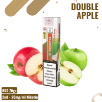 Flerbar Vape 600 - Double Apple - Einweg E-Zigarette