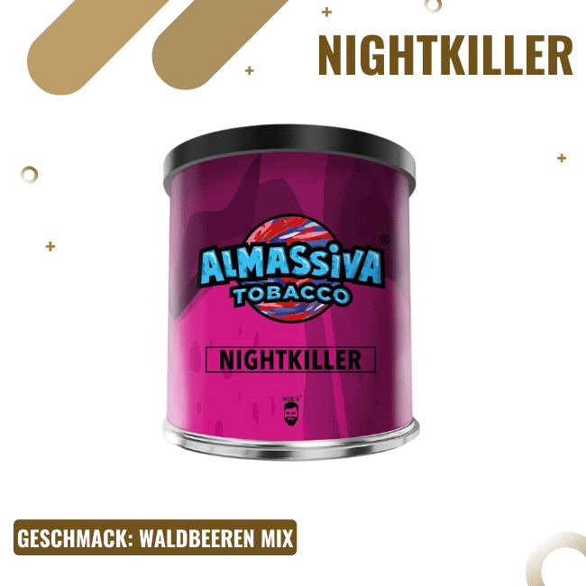 Al Massiva 200g - Nightkiller - Shisha Tabak