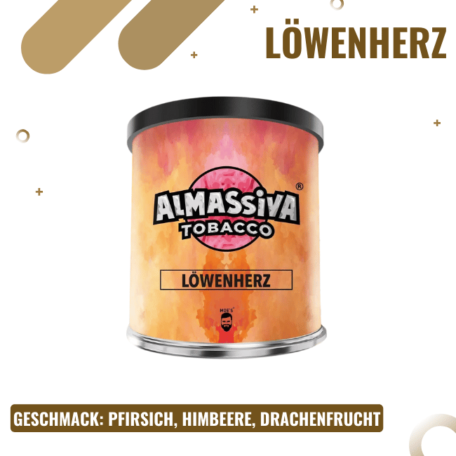 Al Massiva 200g - Löwenherz - Shisha Tabak