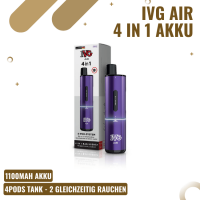 IVG Air 4 in 1 Akku - Purple