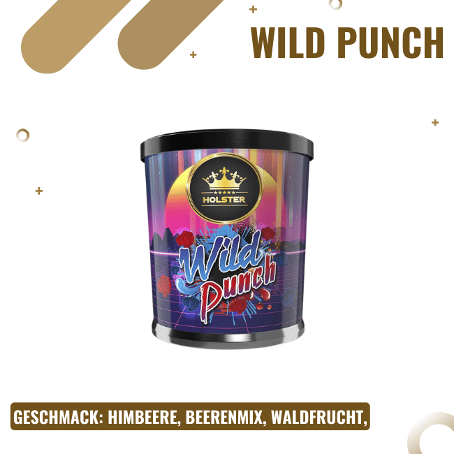 Holster 200g - Wild Punch - Shisha Tabak