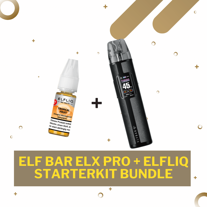 Elf Bar ELFX PRO Starter Bundle - Akku + 1x Liquid