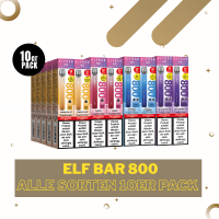 10er Pack Elf Bar 800