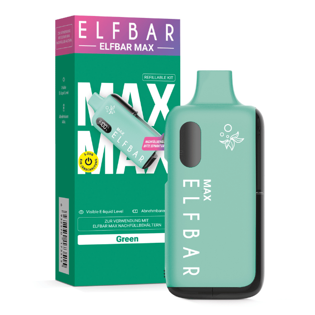 Elf Bar Max Akku - Green - 650mAh