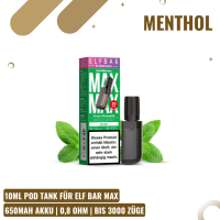Elf Bar Max Liquid Pod - Menthol - 10ml Nikotinsalz