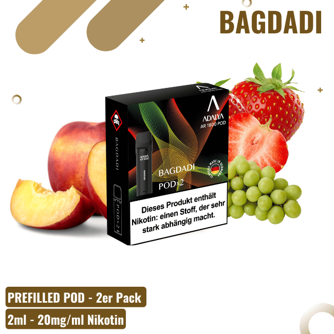 Adalya Alpha Pods - Bagdadi - 2er Pack