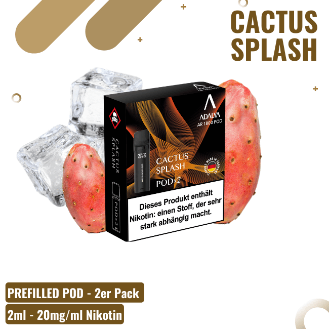 Adalya Alpha Pods - Cactus Splash - 2er Pack