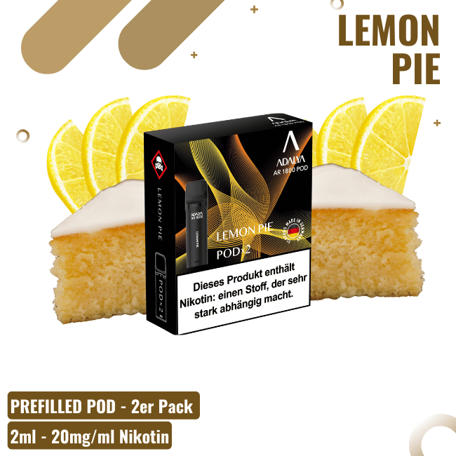 Adalya Alpha Pods - Lemon Pie - 2er Pack