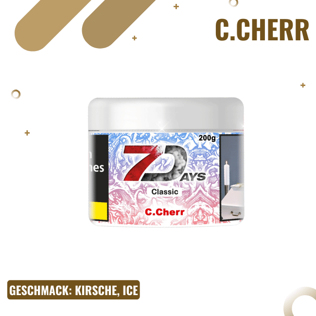 7 Days 200g - Cold Cherr - 26,90€ Banderole