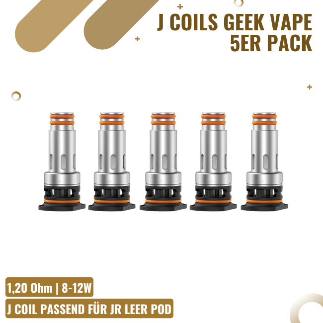 Geekvape J Coils - 5er Pack - 1,2 Ohm