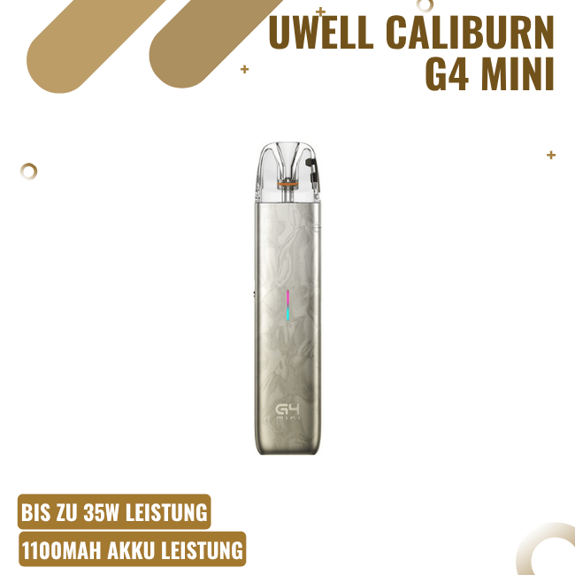 Uwell Caliburn G4 Mini - Champ Gold