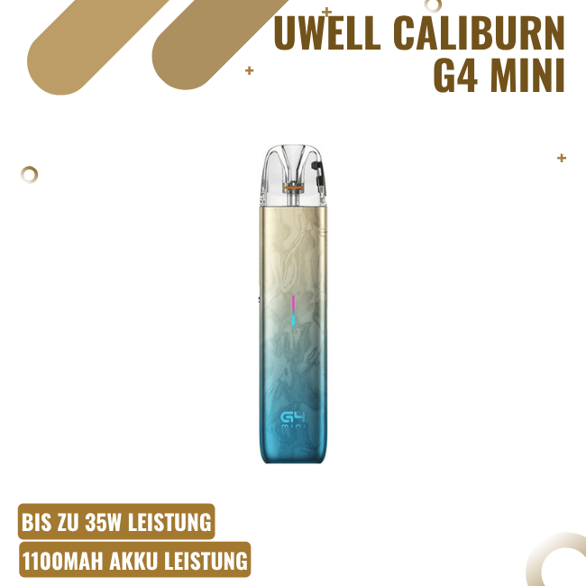 Uwell Caliburn G4 Mini - Coast Gold