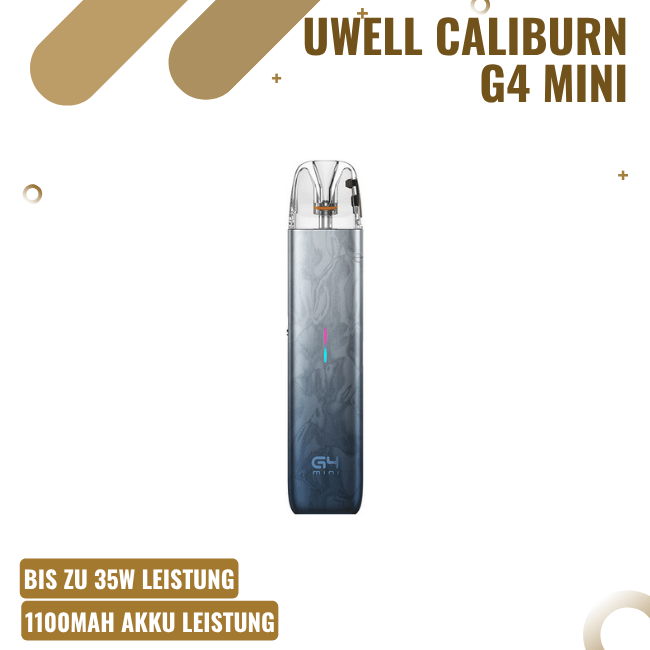 Uwell Caliburn G4 Mini - Dusty Indigo