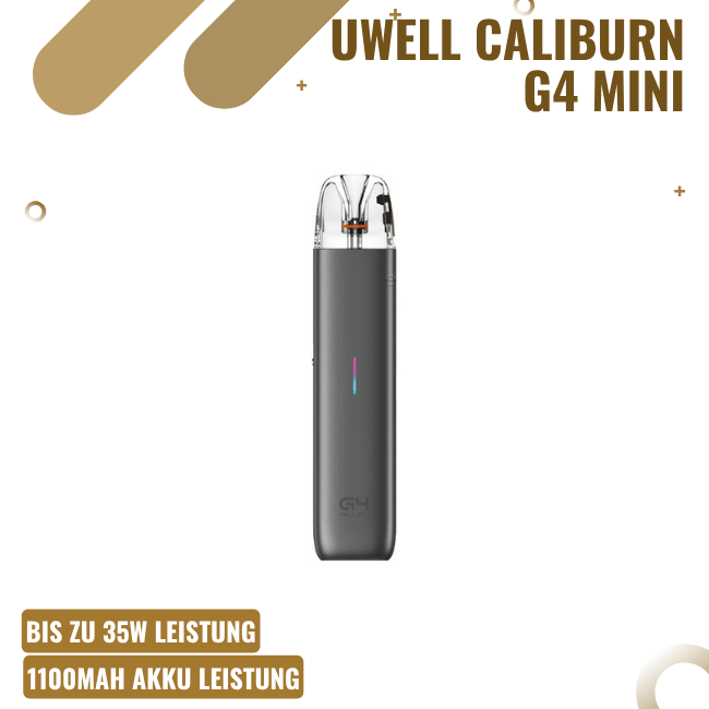 Uwell Caliburn G4 Mini - Night Black