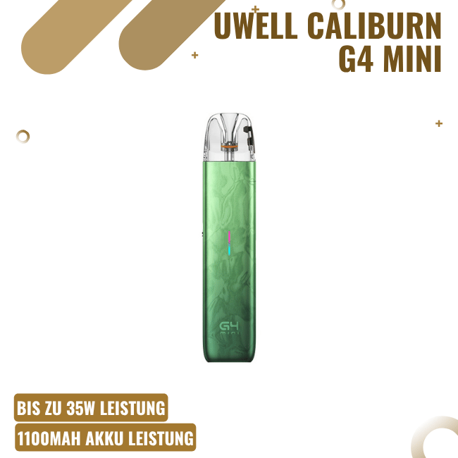 Uwell Caliburn G4 Mini - Paddy Green