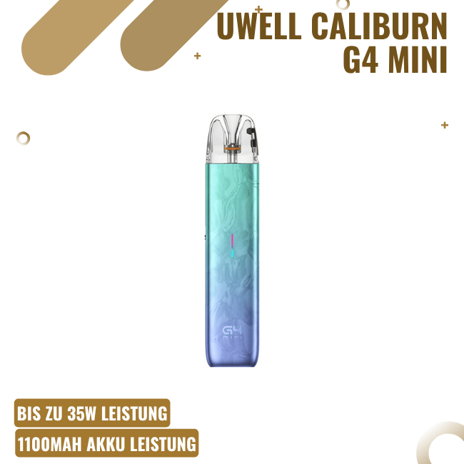Uwell Caliburn G4 Mini - Peaflow Emerald