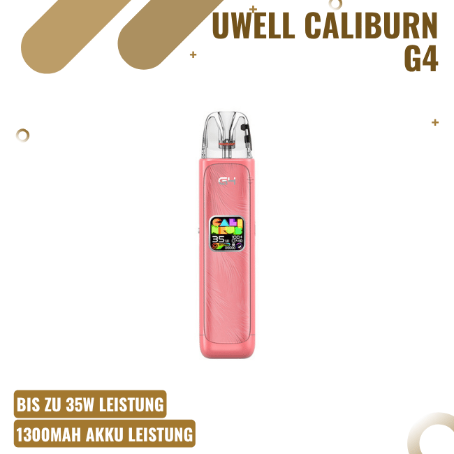 Uwell Caliburn G4 - Flamingo Red