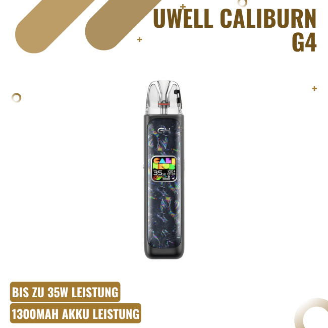Uwell Caliburn G4 - Polar Black